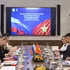 Nguyen Thanh Nghi, chef de la Commission centrale des politiques et stratégies du Parti communiste du Vietnam lors de sa réunion avec la direction de l’Académie russe d’économie nationale et d’administration publique auprès du Président de la Fédération de Russie (RANEPA). Photo : VNA.