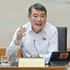 Le Premier ministre Le Minh Hung prend la parole. Photo : Nhân Dân.
