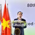 Le ministre vietnamien des Affaires étrangères Le Hoai Trung s'exprime lors de l'événement. Photo : VNA.