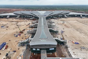 Le terminal passagers est considéré comme le « cœur » de l'aéroport de Long Thanh. Photo : NDEL.