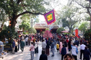 Le tourisme à Hanoï a enregistré en février 2026 une forte progression du nombre de visiteurs et des recettes. Photo : VNA.