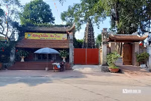 La pagode Mia fait partie de la mémoire de nombreuses générations d’habitants de Duong Lam. Photo : nguoiduatin.vn