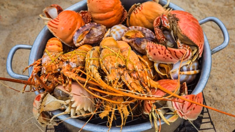La ville côtière de Nha Trang est considérée comme la "capitale vietnamienne des produits aquatiques". Photo: VOV La ville côtière de Nha Trang est considérée comme la "capitale vietnamienne des produits aquatiques". Photo: VOV
