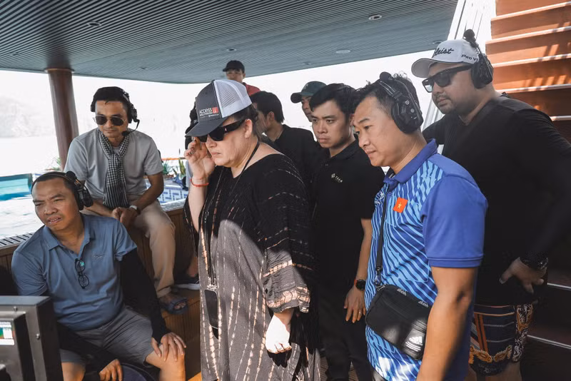 Bien que le clip musical ne dure que 3 minutes, les préparatifs ont commencé un an à l'avance. Photo : NDEL