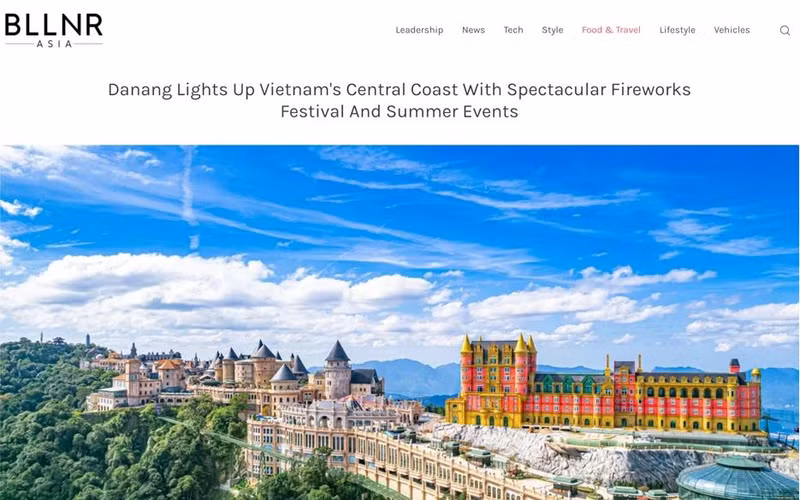 BILLIONAIRE Asia partage avec les lecteurs des lieux de divertissement et des activités de divertissement célèbres à Da Nang pendant le DIFF 2024.