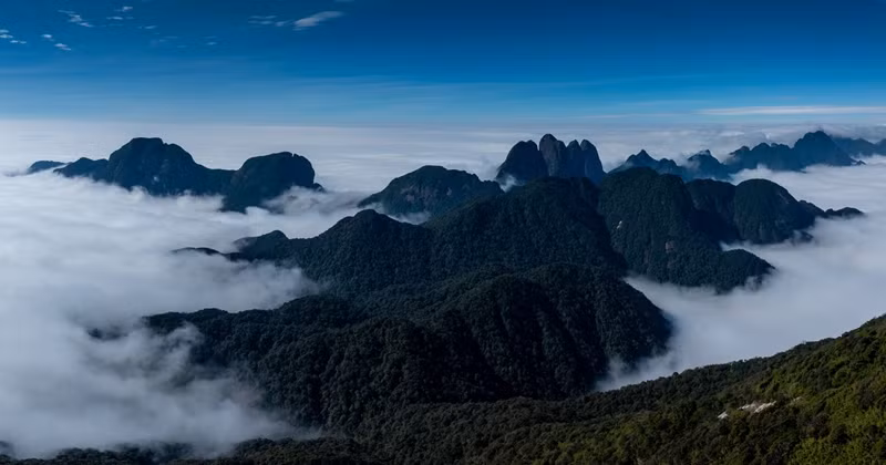 Le Nam Kang Ho Tao, situé dans parc national Hoang Lien, culmine à environ 2 880 mètres d'altitude. 
