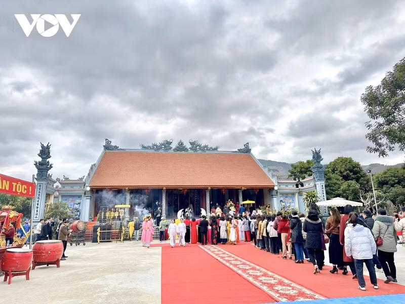 Depuis lors, ce site est devenu un lieu spirituel et culturel pour les habitants et les touristes. Photo : VOV Depuis lors, ce site est devenu un lieu spirituel et culturel pour les habitants et les touristes. Photo : VOV