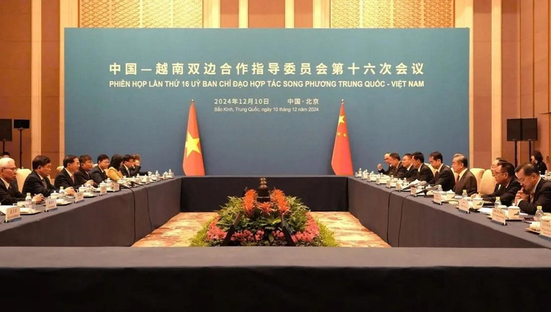 Panorama de la réunion. Photo : ministère vietnamien des Affaires étrangères.