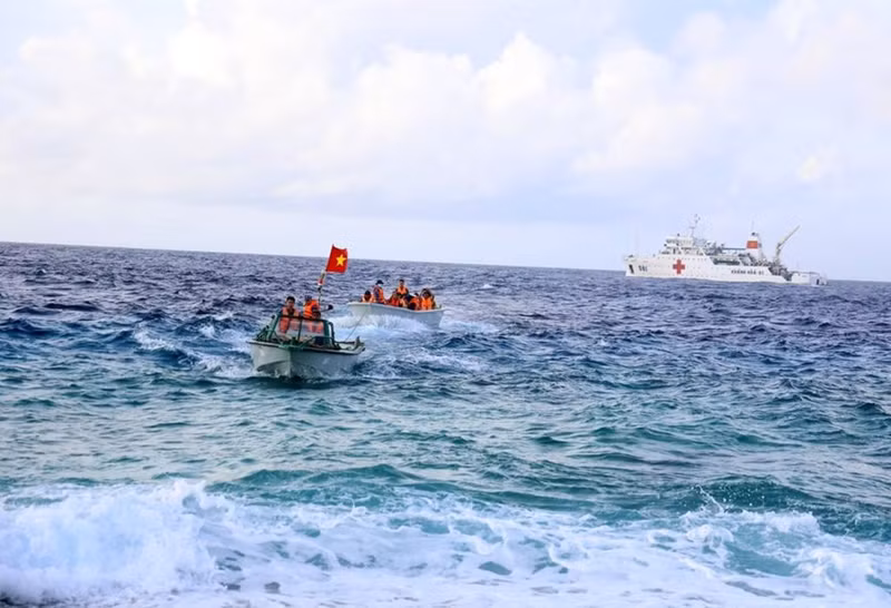 Le climat rigoureux n'a pas pu jamais décourager les soldats en mission sur l'île.