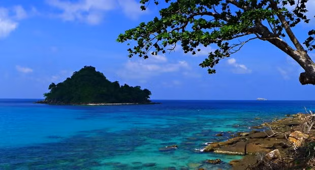 Hòn Xanh (Île Verte), une île faisant partie de l'archipel Thô Chu. Photo : VNA.