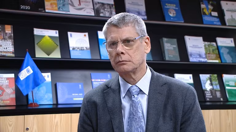 Jonathan Pincus, économiste international principal du Programme des Nations Unies pour le développement (PNUD). Photo : VGP.