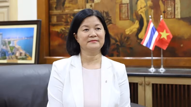 Selon la chargée d’affaires a.i de l’ambassade du Vietnam en Thaïlande, Bùi Thi Huê, la Thaïlande est le plus grand partenaire commercial du Vietnam au sein de l’ASEAN. Photo : NDEL.