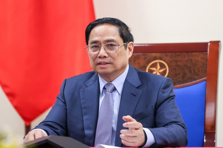 Le Premier ministre Pham Minh Chinh. Photo: VOV