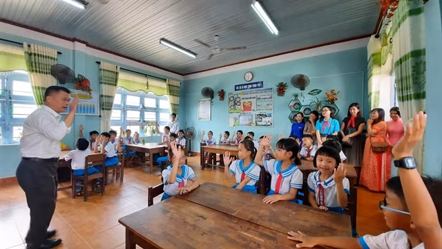 Le programme Mizuiku a pour but de sensibilisation les élèves vietnamiens à protéger et à économiser les ressources en eau.