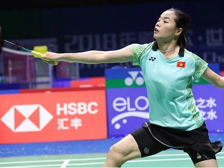 La joueuse de n°1 du Vietnam Nguyen Thuy Linh. Photo : Département général de l'éducation physique et des