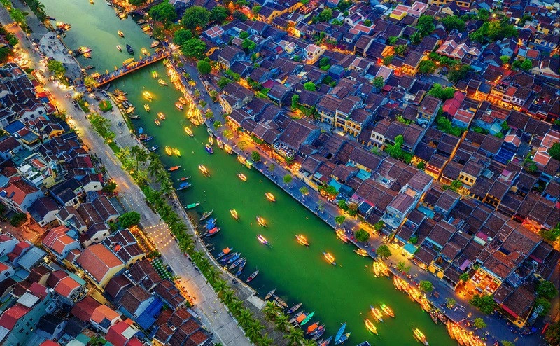 Le vieux quartier de Hôi An, patrimoine mondial de l'UNESCO. Photo : Administration nationale du tourisme.