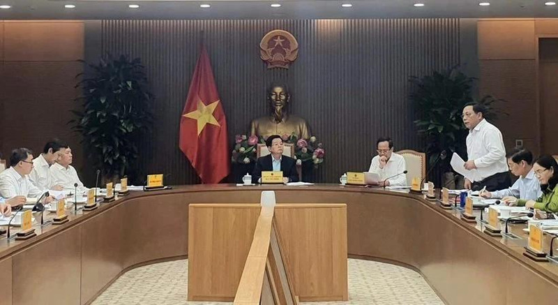 La réunion consacrée aux questions socio-économiques, dont l'organisation du Vesak des Nations Unies 2025. Photo : VNA 