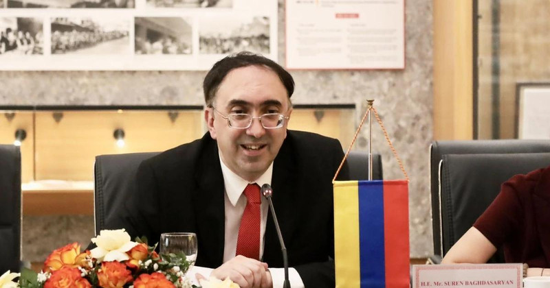 L'ambassadeur d'Arménie au Vietnam, Suren Baghdasaryan. Photo : VNA. 