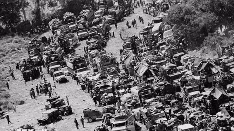 La Division 320 a réussi à prendre le contrôle de l’ensemble du chef-lieu de Cheo Reo après avoir mené des attaques contre les forces ennemies sur la route 7-Cheo Reo (du 16 au 24 mars 1975). Photo d'archives : VNA