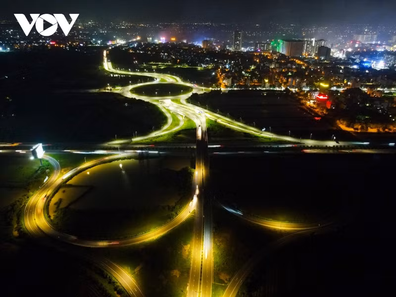 L'intersection sud-ouest de la ville de Bac Ninh. Photo : VOV.