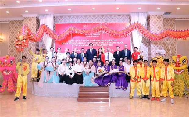 Lors de la rencontre. Photo : VNA.