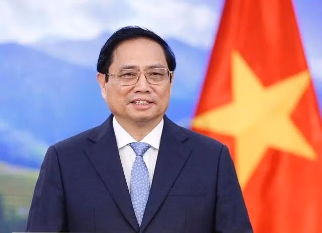 Le Premier ministre vietnamien Pham Minh Chinh a dirigé une délégation de haut rang du Vietnam pour participer au Sommet élargi des BRICS du 23 au 24 octobre dans la ville de Kazan, en Russie. Photo : Nhat Bac/baochinhphu.vn
