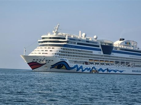 Le navire de croisière Aida Bella. Photo : VNA.