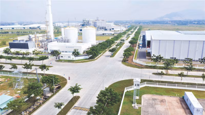 Le parc industriel de Phu My 3 (province méridionale de Bà Ria-Vung Tàu) où est construite une usine de terminaux intelligents du groupe chinois BOE. Photo : VNA