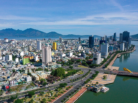 Une vue partielle de la ville de Dà Nang. Photo : VNA.