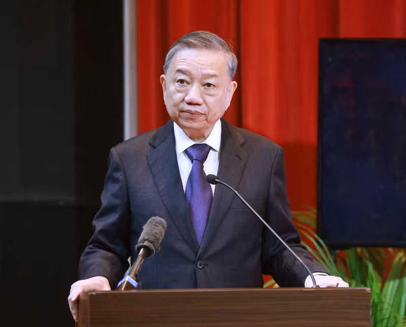 Le secrétaire général du PCV, Tô Lâm, a appelé à perfectionner la méthode de direction du Parti. Photo: VNA.