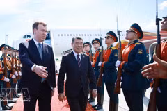 Le Premier ministre Le Minh Hung à Kazan pour le Sommet commémoratif ASEAN-Russie. Photo : VNA.