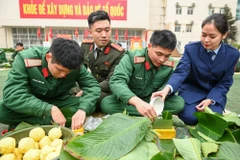 Confection de banh chung : symbole de cohésion à la Brigade 144