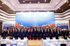 Les délégués lors de la 33e Conférence diplomatique. Photo : VNA.
