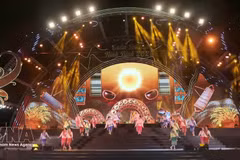Cérémonie d'ouverture de la Semaine du tourisme de Ninh Binh 2026. Photo : VNA.