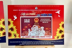 Le quartier de Xuan Hoa, à Ho Chi Minh-Ville, organise l’exposition « Chaque bulletin, une confiance ». Photo : PLO.