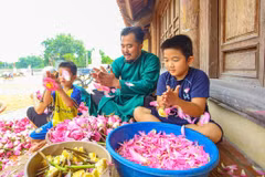 Le thé au lotus, un savoir-faire emblématique de Hanoï