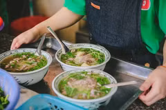 Le Pho bo, ou soupe de nouilles au bœuf jouit d’une renommée mondiale. Photo : VietnamPlus.