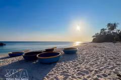 L'île de Ly Son, province de Quang Ngai (au Centre du Vietnam). Photo : VNA.