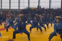 La 7ᵉ édition du Championnat du monde de Vovinam - Viet Vo Dao, organisée du 22 au 25 juillet à Paris. Photo : VNA.