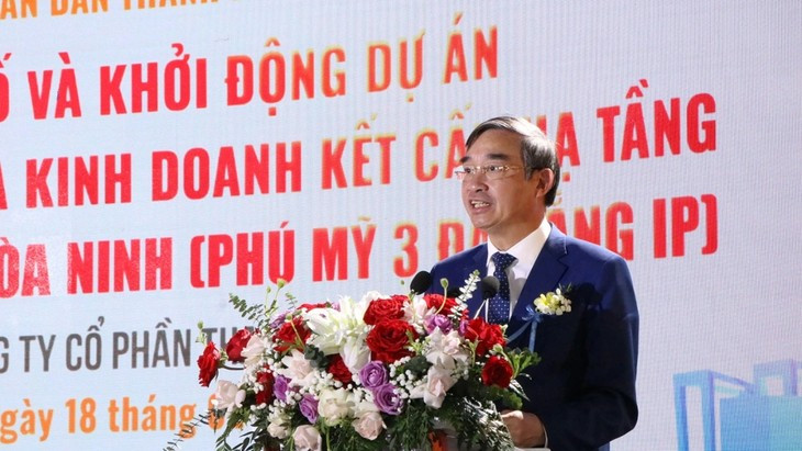 Lê Trung Chinh, président du comité populaire de Dà Nang. Photo : VOV.