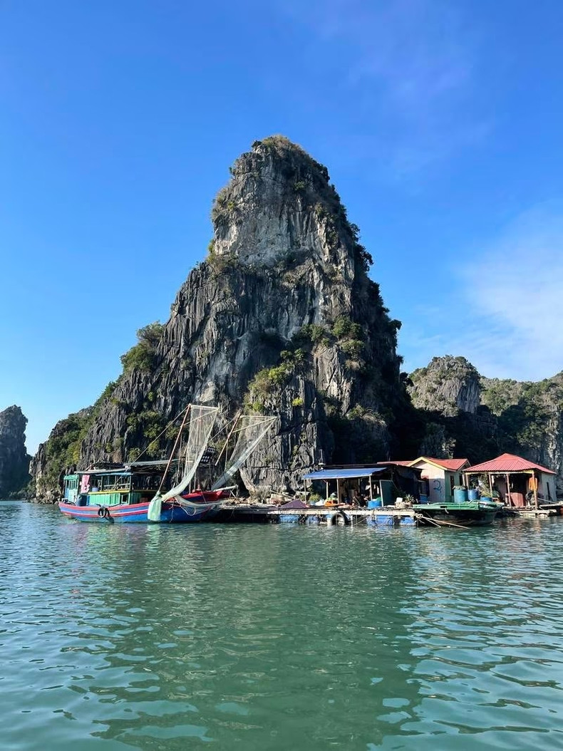 Vung Viêng est l'un des rares villages de pêcheurs flottants de cette région. Photo : Charukesi Ramadurai Vung Viêng est l'un des rares villages de pêcheurs flottants de cette région. Photo : Charukesi Ramadurai