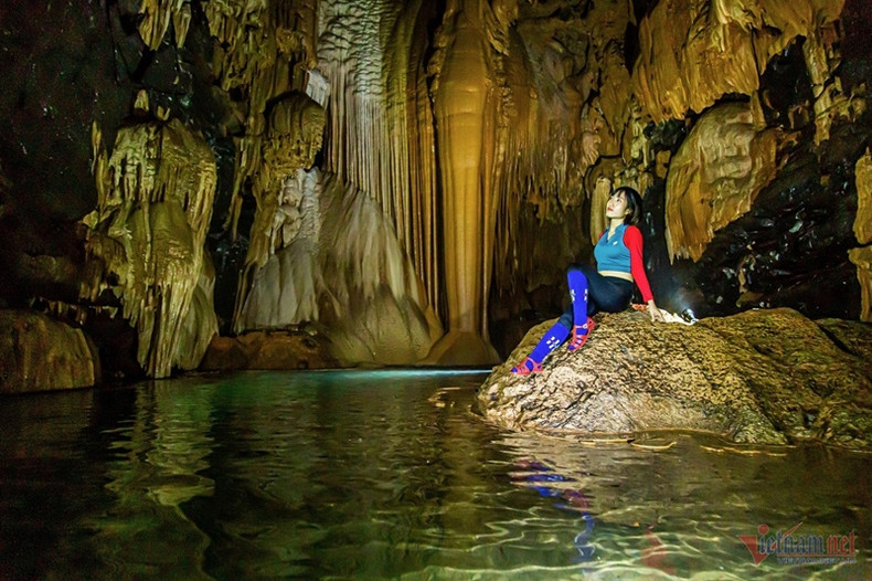La récente expédition a été témoin d'une montée des niveaux d'eau dans le lac.
