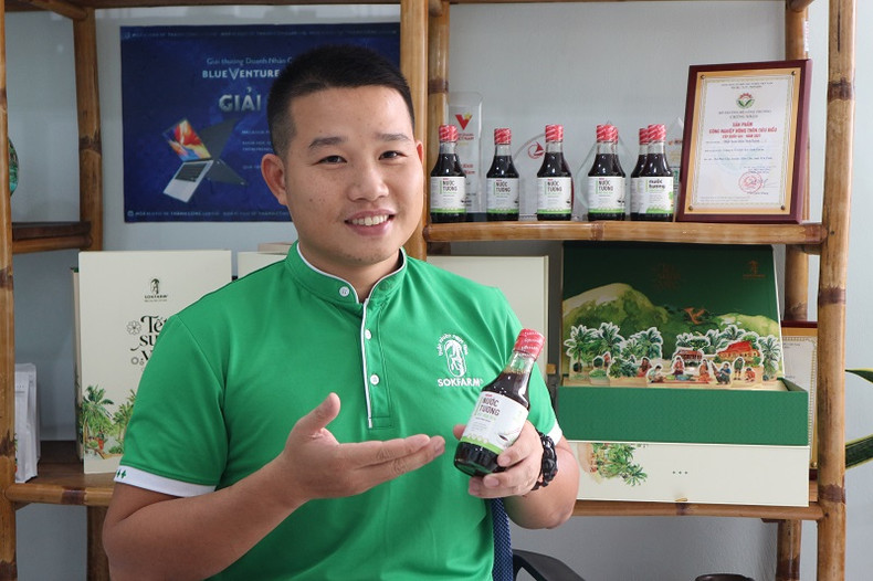 Pham Dinh Ngai, directeur général de la société Trà Vinh Farm. Photo : baodautu.vn. Pham Dinh Ngai, directeur général de la société Trà Vinh Farm. Photo : baodautu.vn.