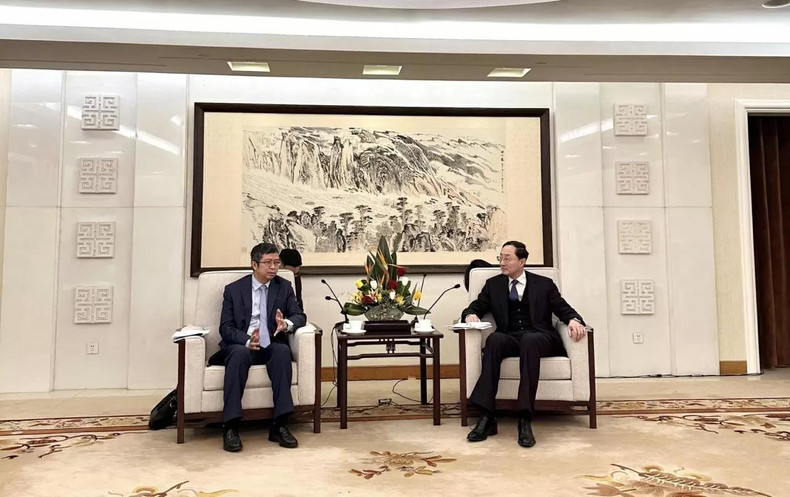 Le Vietnam et la Chine s'efforcent d’édifier une communauté d’avenir partagé de portée stratégique et d’intérêt commun. Photo : baoquocte.vn