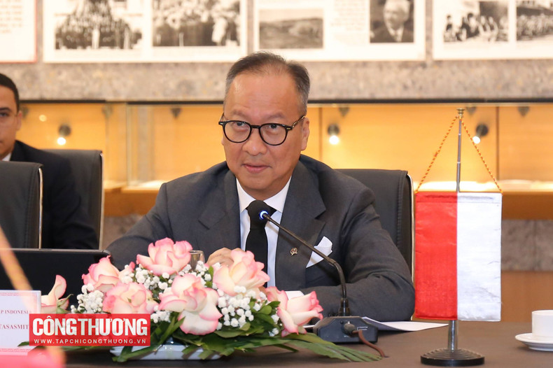 Le ministre indonésien de l’Industrie, Agus Gumiwang Kartasasmita. Photo : tapchicongthuong. Le ministre indonésien de l’Industrie, Agus Gumiwang Kartasasmita. Photo : tapchicongthuong.