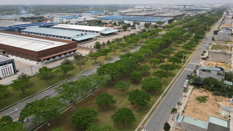 Un parc industriel dans la province de Binh Duong. Photo : laodong. Un parc industriel dans la province de Binh Duong. Photo : laodong.