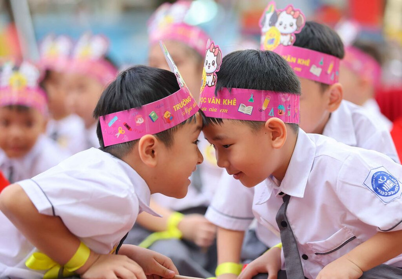Le développement humain a toujours été au cœur de la politique de développement du Vietnam. Photo: VNA. Le développement humain a toujours été au cœur de la politique de développement du Vietnam. Photo: VNA.