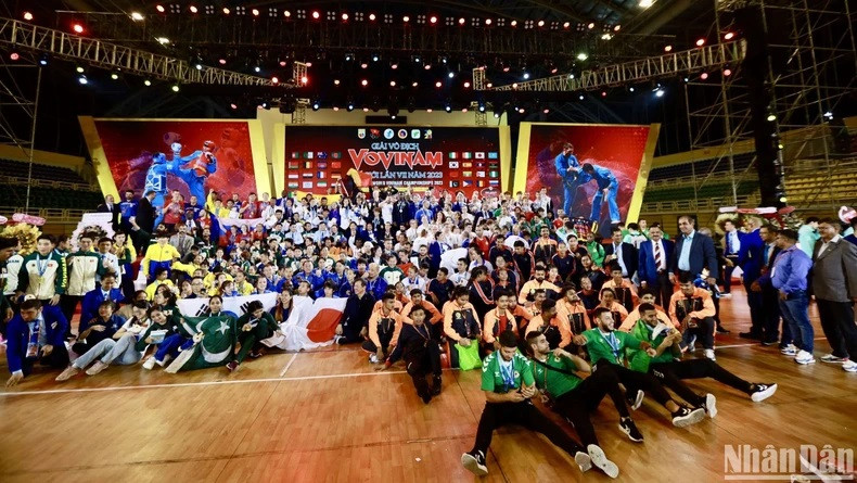 Le Vovinam est un héritage culturel précieux et une fierté historique des Vietnamiens. Photo : NDEL. Le Vovinam est un héritage culturel précieux et une fierté historique des Vietnamiens. Photo : NDEL.