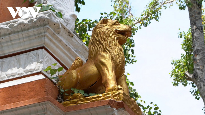 Ce qui rend la pagode Giac Lam unique, ce sont ses détails architecturaux et artistiques soigneusement réalisés. Photo : VOV. Ce qui rend la pagode Giac Lam unique, ce sont ses détails architecturaux et artistiques soigneusement réalisés. Photo : VOV.