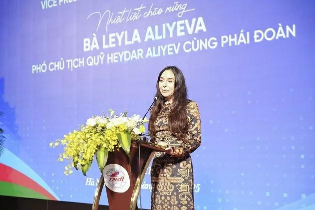 Leyla Aliyeva, vice-présidente de la Fondation Heydar Aliyev. Photo : baoquocte.vn